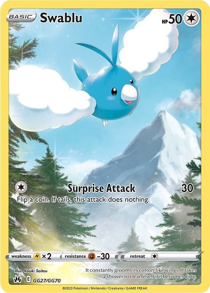 Swablu (GG27/GG70) [Sword & Shield: Crown Zenith] - Card Brawlers | Quebec | Canada | Yu-Gi-Oh!
