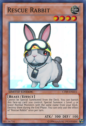 Rescue Rabbit [CT09-EN015] Super Rare - Yu-Gi-Oh! - Card Brawlers | Quebec | Canada |