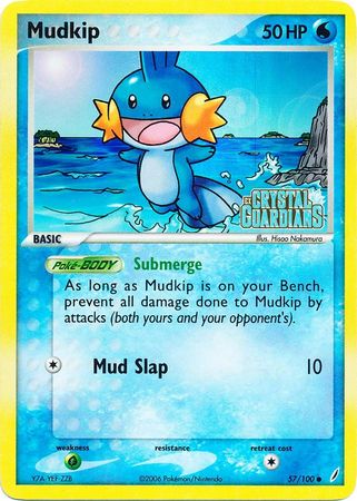 Mudkip (57/100) (Stamped) [EX: Crystal Guardians] - Card Brawlers | Quebec | Canada | Yu-Gi-Oh!