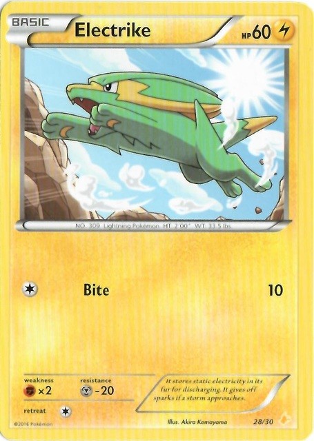 Electrike (28/30) [XY: Trainer Kit 3 - Pikachu Libre] - Card Brawlers | Quebec | Canada | Yu-Gi-Oh!