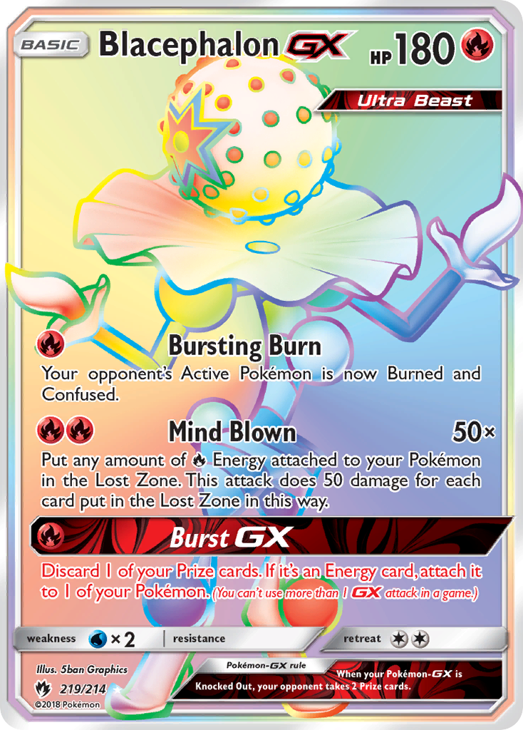 Blacephalon GX (219/214) [Sun & Moon: Lost Thunder] - Card Brawlers | Quebec | Canada | Yu-Gi-Oh!