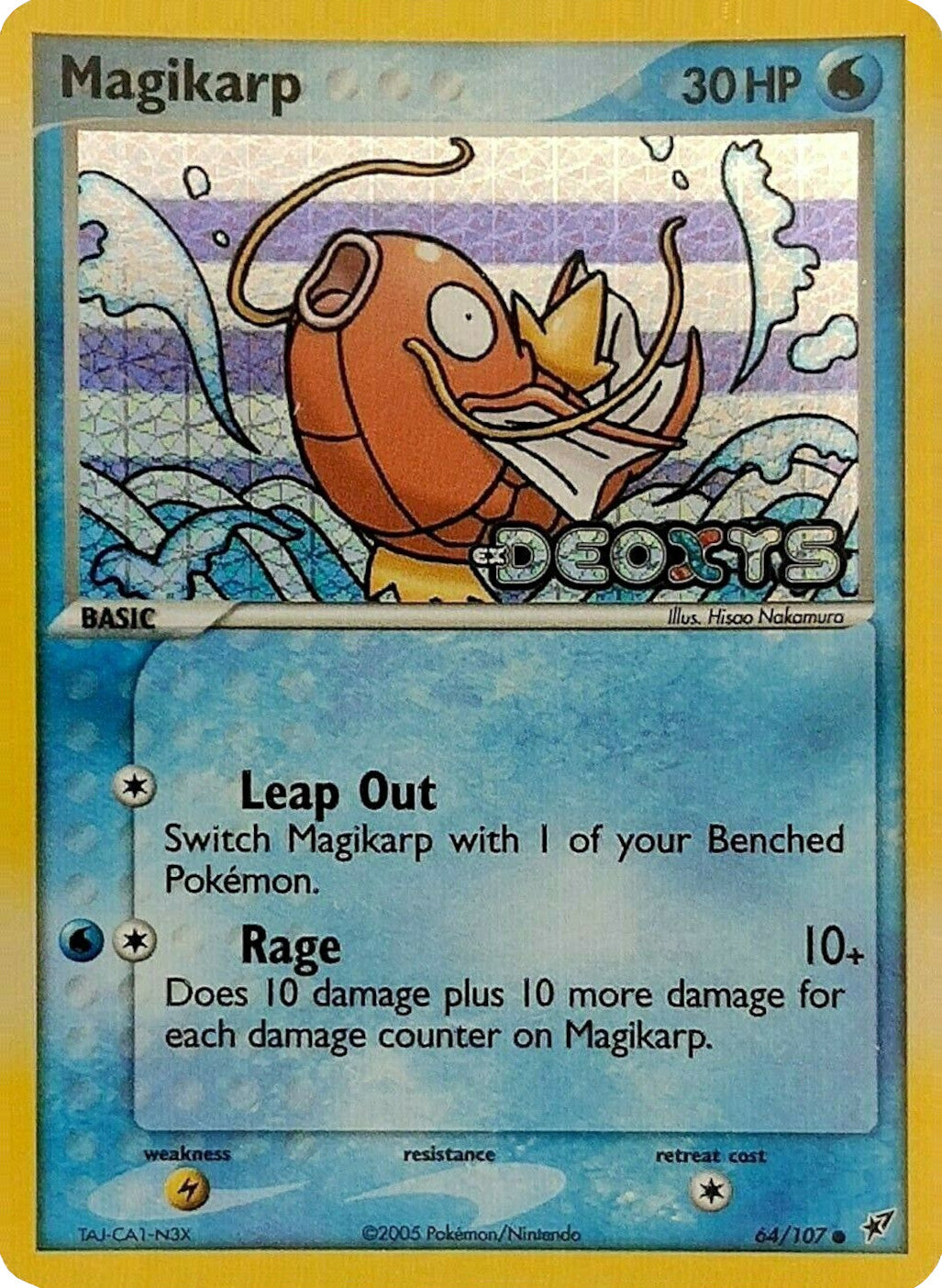 Magikarp (64/107) (Stamped) [EX: Deoxys] - Card Brawlers | Quebec | Canada | Yu-Gi-Oh!