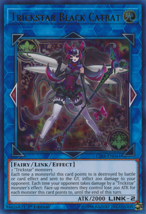 Trickstar Black Catbat [CIBR-EN044] Ultra Rare - Yu-Gi-Oh! - Card Brawlers | Quebec | Canada |