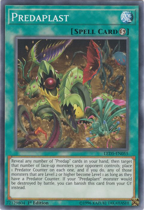 Predaplast [LED5-EN055] Common - Card Brawlers | Quebec | Canada | Yu-Gi-Oh!