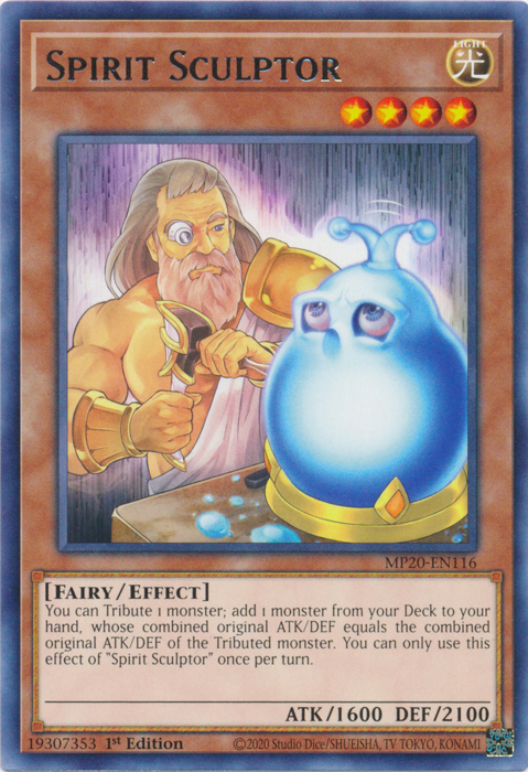 Spirit Sculptor [MP20-EN116] Rare - Card Brawlers | Quebec | Canada | Yu-Gi-Oh!