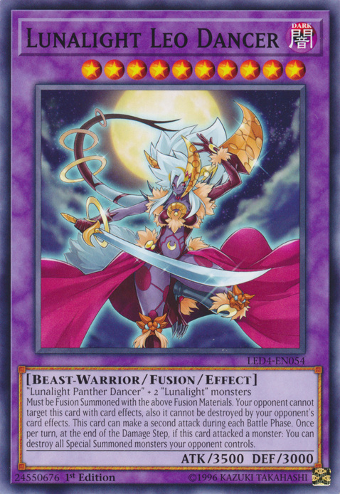 Lunalight Leo Dancer [LED4-EN054] Common - Yu-Gi-Oh! - Card Brawlers | Quebec | Canada |