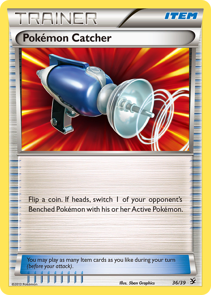 Pokemon Catcher (36/39) [XY: Kalos Starter Set] - Card Brawlers | Quebec | Canada | Yu-Gi-Oh!