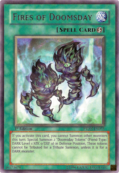 Fires of Doomsday [PTDN-EN055] Rare - Card Brawlers | Quebec | Canada | Yu-Gi-Oh!