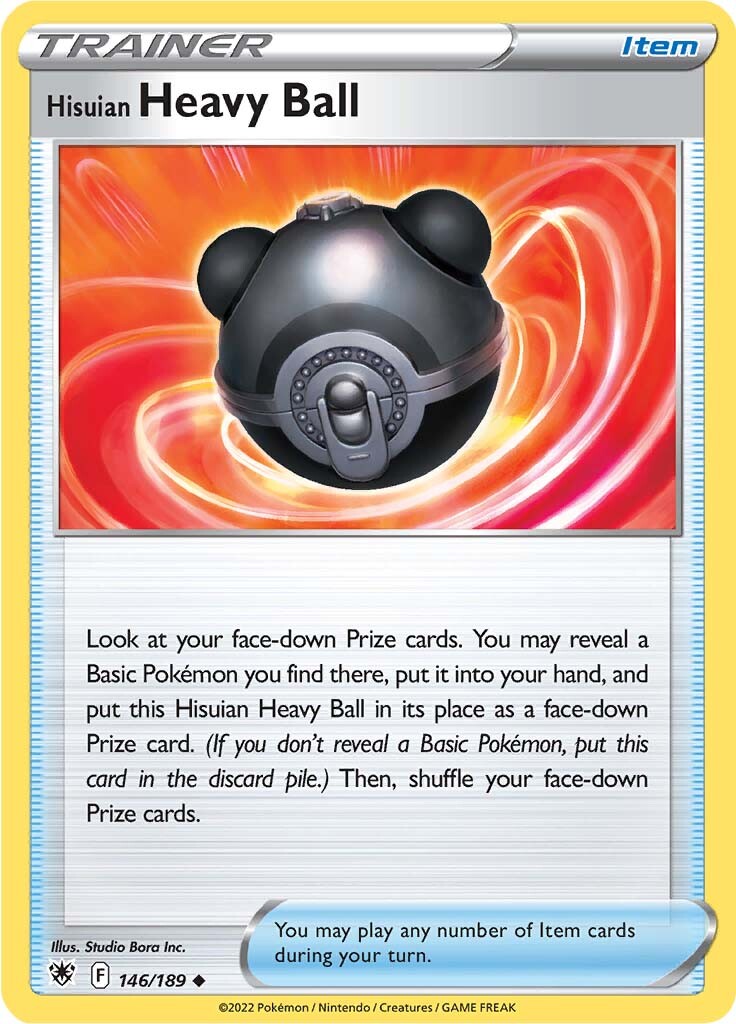 Hisuian Heavy Ball (146/189) [Sword & Shield: Astral Radiance] - Card Brawlers | Quebec | Canada | Yu-Gi-Oh!