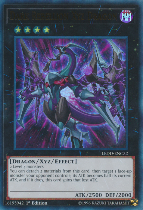 Dark Rebellion Xyz Dragon [LEDD-ENC32] Ultra Rare - Card Brawlers | Quebec | Canada | Yu-Gi-Oh!