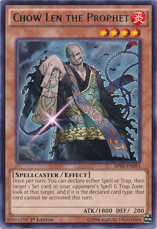 Chow Len the Prophet [BP03-EN093] Rare - Card Brawlers | Quebec | Canada | Yu-Gi-Oh!