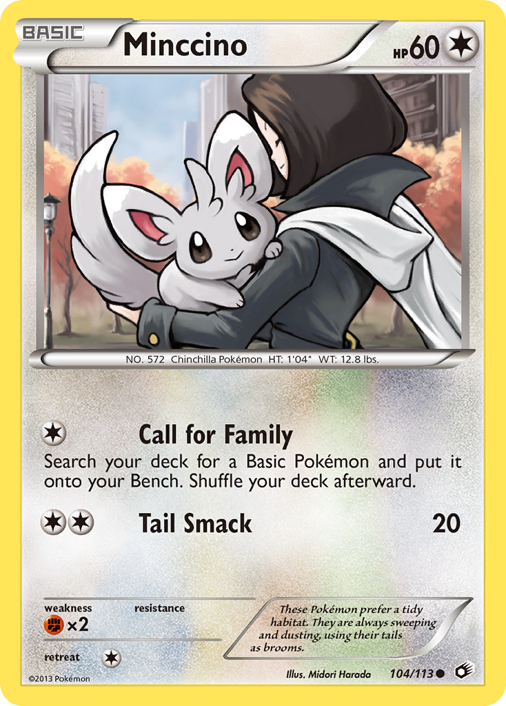 Minccino (104/113) [Black & White: Legendary Treasures] - Card Brawlers | Quebec | Canada | Yu-Gi-Oh!