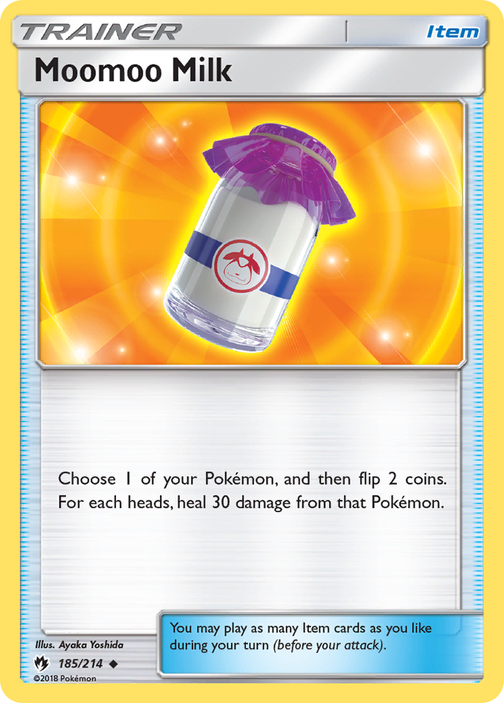 Moomoo Milk (185/214) [Sun & Moon: Lost Thunder] - Card Brawlers | Quebec | Canada | Yu-Gi-Oh!