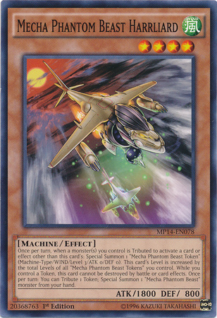 Mecha Phantom Beast Harrliard [MP14-EN078] Common - Yu-Gi-Oh! - Card Brawlers | Quebec | Canada |