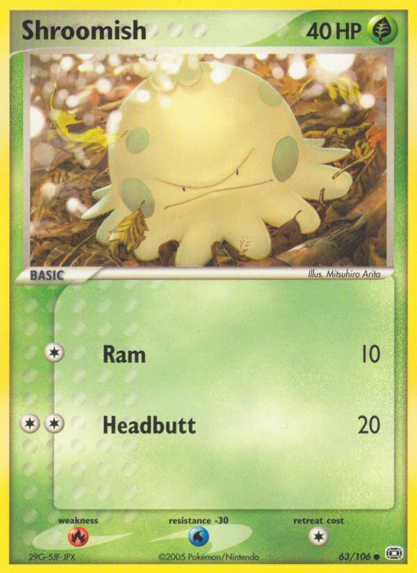 Shroomish (63/106) [EX: Emerald] - Card Brawlers | Quebec | Canada | Yu-Gi-Oh!