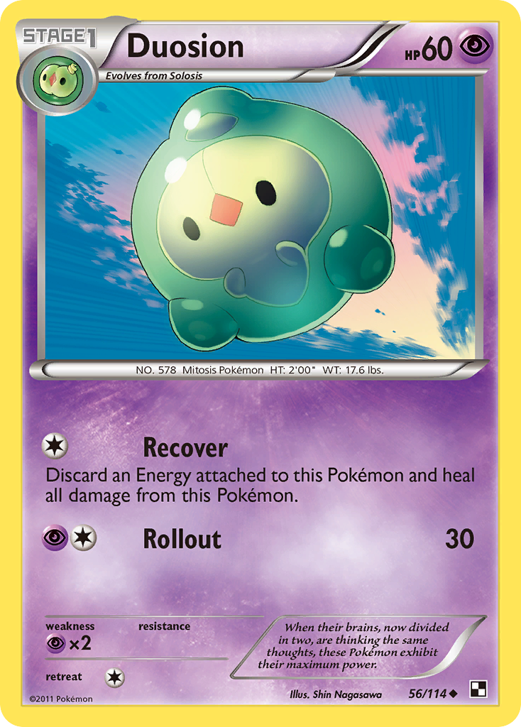 Duosion (56/114) [Black & White: Base Set] - Card Brawlers | Quebec | Canada | Yu-Gi-Oh!