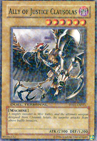 Ally of Justice Clausolas [DT01-EN023] Common - Card Brawlers | Quebec | Canada | Yu-Gi-Oh!