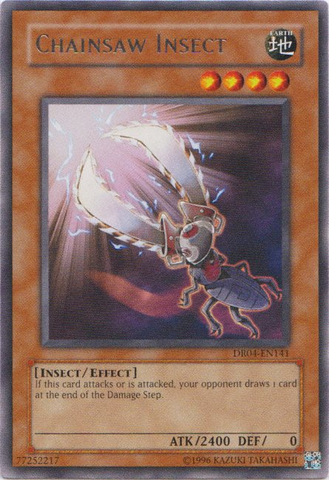 Chainsaw Insect [DR04-EN141] Rare - Card Brawlers | Quebec | Canada | Yu-Gi-Oh!