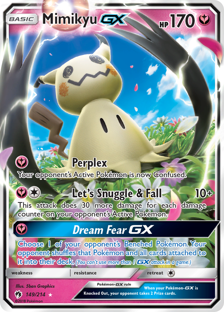 Mimikyu GX (149/214) [Sun & Moon: Lost Thunder] - Card Brawlers | Quebec | Canada | Yu-Gi-Oh!