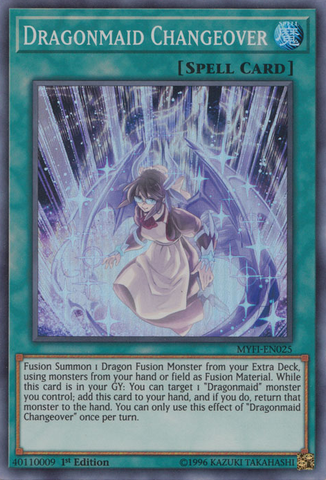 Dragonmaid Changeover [MYFI-EN025] Super Rare - Card Brawlers | Quebec | Canada | Yu-Gi-Oh!