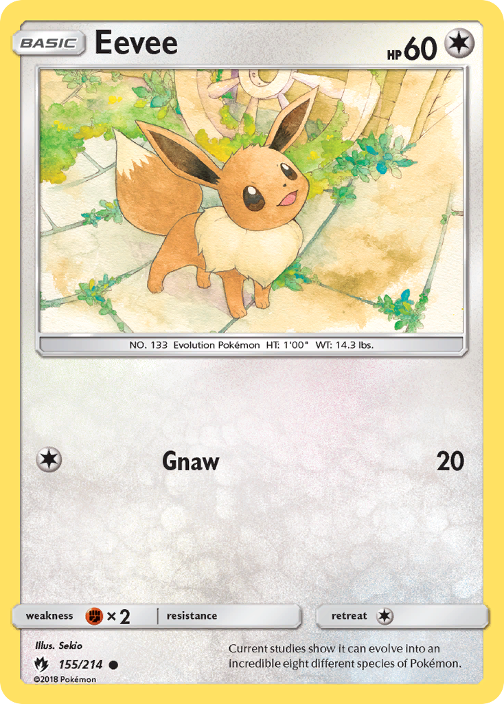 Eevee (155/214) [Sun & Moon: Lost Thunder] - Card Brawlers | Quebec | Canada | Yu-Gi-Oh!