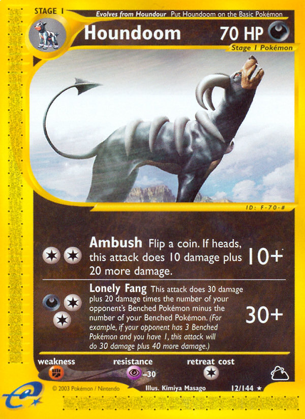 Houndoom (12/144) [Skyridge] - Card Brawlers | Quebec | Canada | Yu-Gi-Oh!