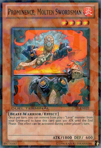 Prominence, Molten Swordsman [DT05-EN025] Common - Yu-Gi-Oh! - Card Brawlers | Quebec | Canada |