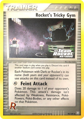 Rocket's Tricky Gym (90/109) (Stamped) [EX: Team Rocket Returns] - Card Brawlers | Quebec | Canada | Yu-Gi-Oh!