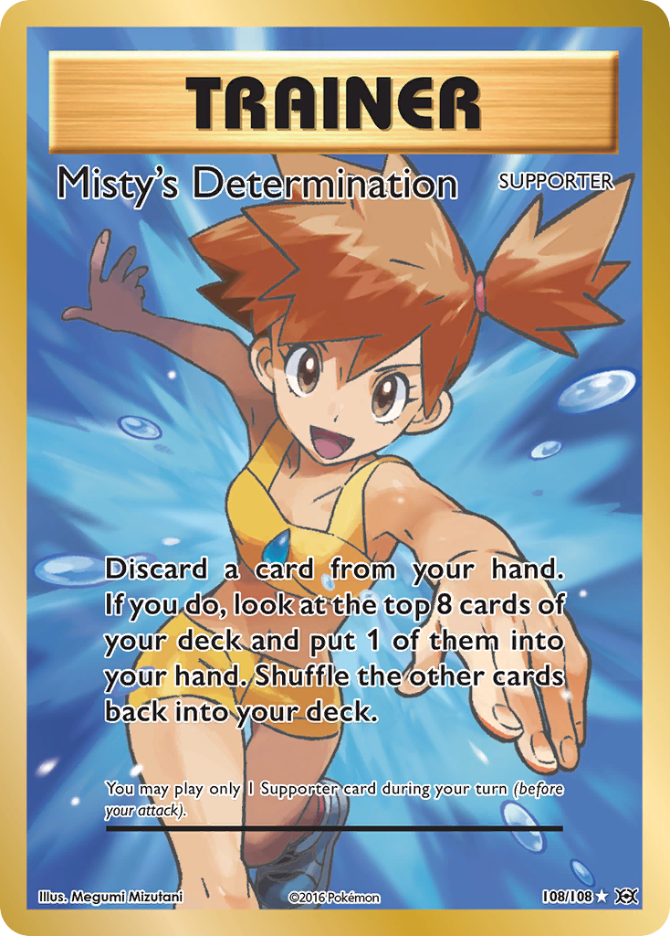 Misty's Determination (108/108) [XY: Evolutions] - Card Brawlers | Quebec | Canada | Yu-Gi-Oh!
