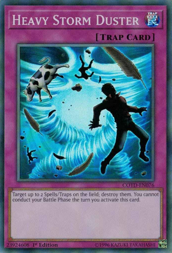 Heavy Storm Duster [COTD-EN076] Super Rare - Yu-Gi-Oh! - Card Brawlers | Quebec | Canada |