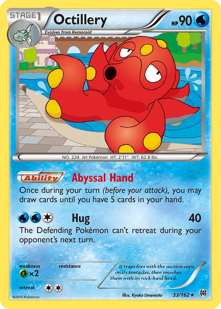 Octillery(33/162) (Theme Deck Exclusive) [XY: BREAKthrough] - Card Brawlers | Quebec | Canada | Yu-Gi-Oh!
