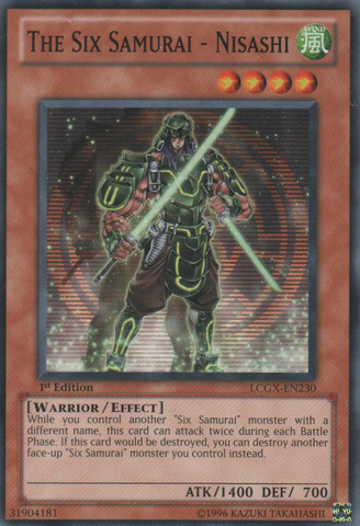 The Six Samurai - Nisashi [LCGX-EN230] Common - Card Brawlers | Quebec | Canada | Yu-Gi-Oh!