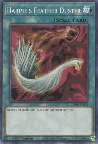 Harpie's Feather Duster [SDBT-EN026] Common - Card Brawlers | Quebec | Canada | Yu-Gi-Oh!