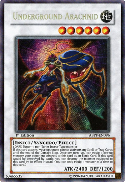 Underground Arachnid [ABPF-EN096] Secret Rare - Yu-Gi-Oh! - Card Brawlers | Quebec | Canada |