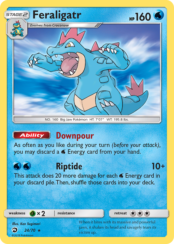 Feraligatr (24/70) [Sun & Moon: Dragon Majesty] - Card Brawlers | Quebec | Canada | Yu-Gi-Oh!