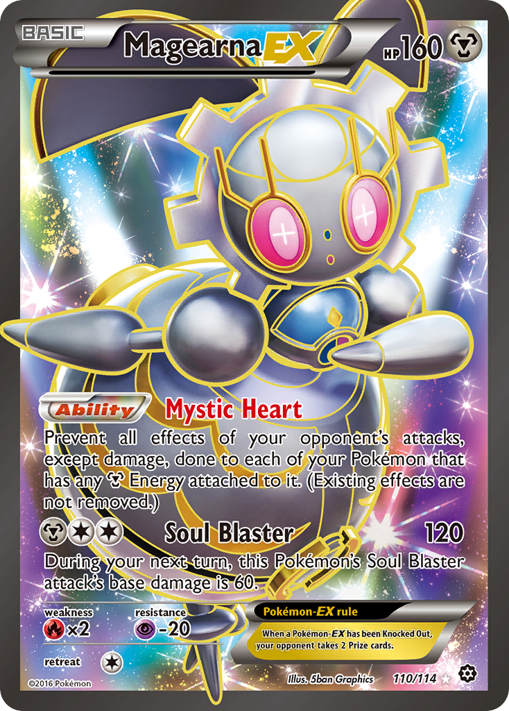 Magearna EX (110/114) [XY: Steam Siege] - Card Brawlers | Quebec | Canada | Yu-Gi-Oh!