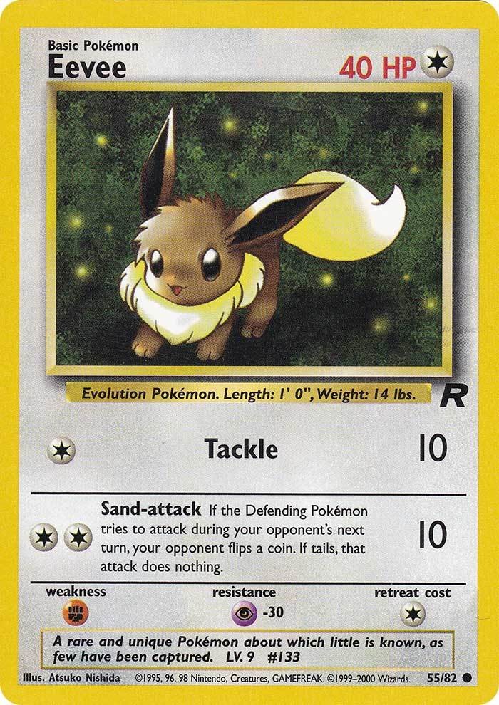 Eevee (55/82) [Team Rocket Unlimited] - Card Brawlers | Quebec | Canada | Yu-Gi-Oh!