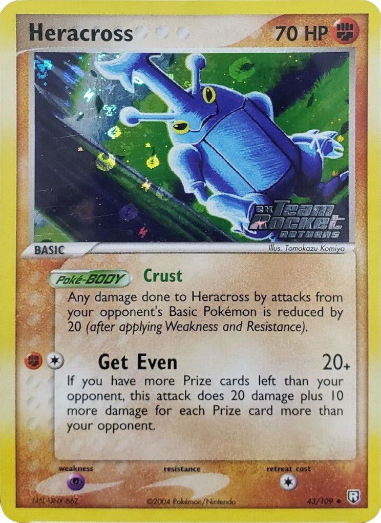 Heracross (43/109) (Stamped) [EX: Team Rocket Returns] - Card Brawlers | Quebec | Canada | Yu-Gi-Oh!