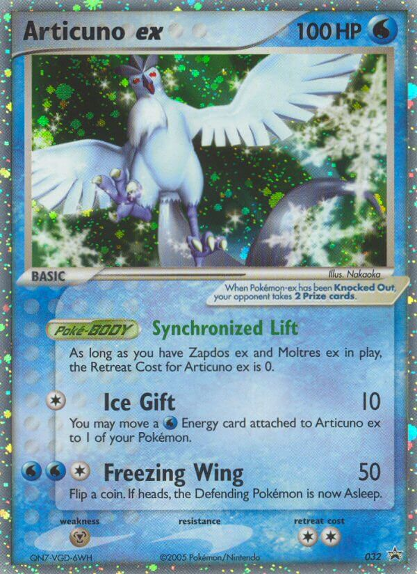 Articuno ex (032) [Nintendo: Black Star Promos] - Card Brawlers | Quebec | Canada | Yu-Gi-Oh!