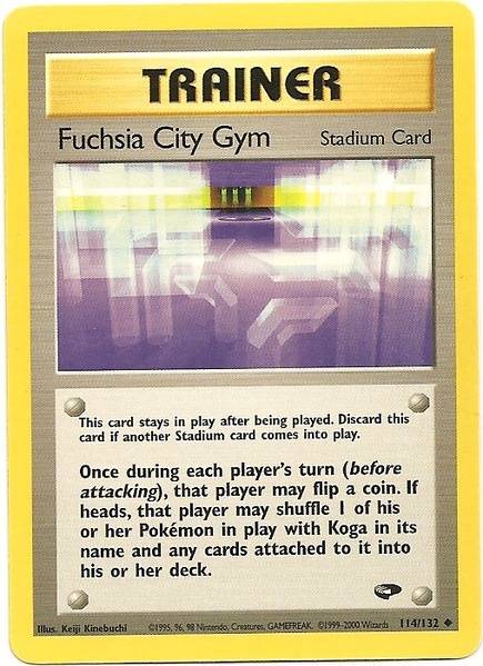 Fuchsia City Gym (114/132) [Gym Challenge Unlimited] - Card Brawlers | Quebec | Canada | Yu-Gi-Oh!