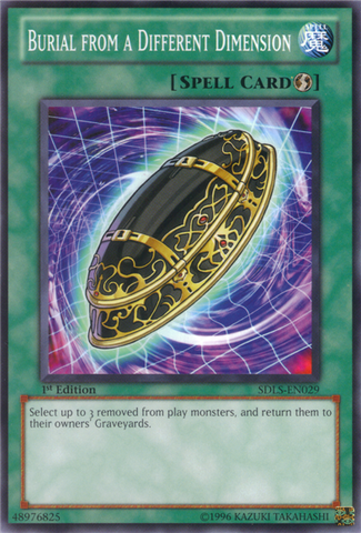 Burial from a Different Dimension [SDLS-EN029] Common - Card Brawlers | Quebec | Canada | Yu-Gi-Oh!
