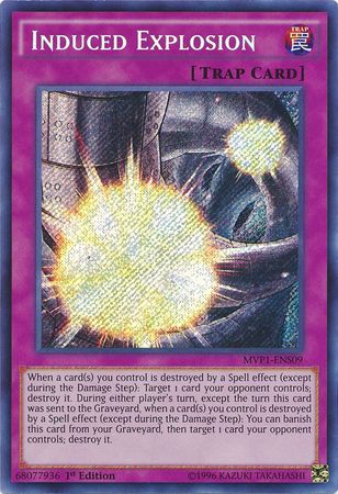 Induced Explosion [MVP1-ENS09] Secret Rare - Card Brawlers | Quebec | Canada | Yu-Gi-Oh!