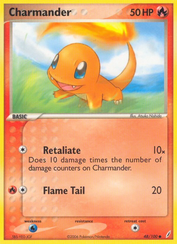 Charmander (48/100) [EX: Crystal Guardians] - Card Brawlers | Quebec | Canada | Yu-Gi-Oh!