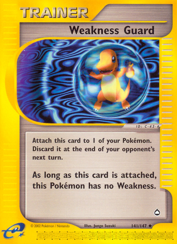 Weakness Guard (141/147) [Aquapolis] - Card Brawlers | Quebec | Canada | Yu-Gi-Oh!