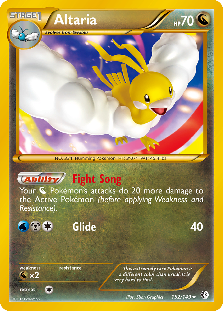 Altaria (152/149) [Black & White: Boundaries Crossed] - Card Brawlers | Quebec | Canada | Yu-Gi-Oh!