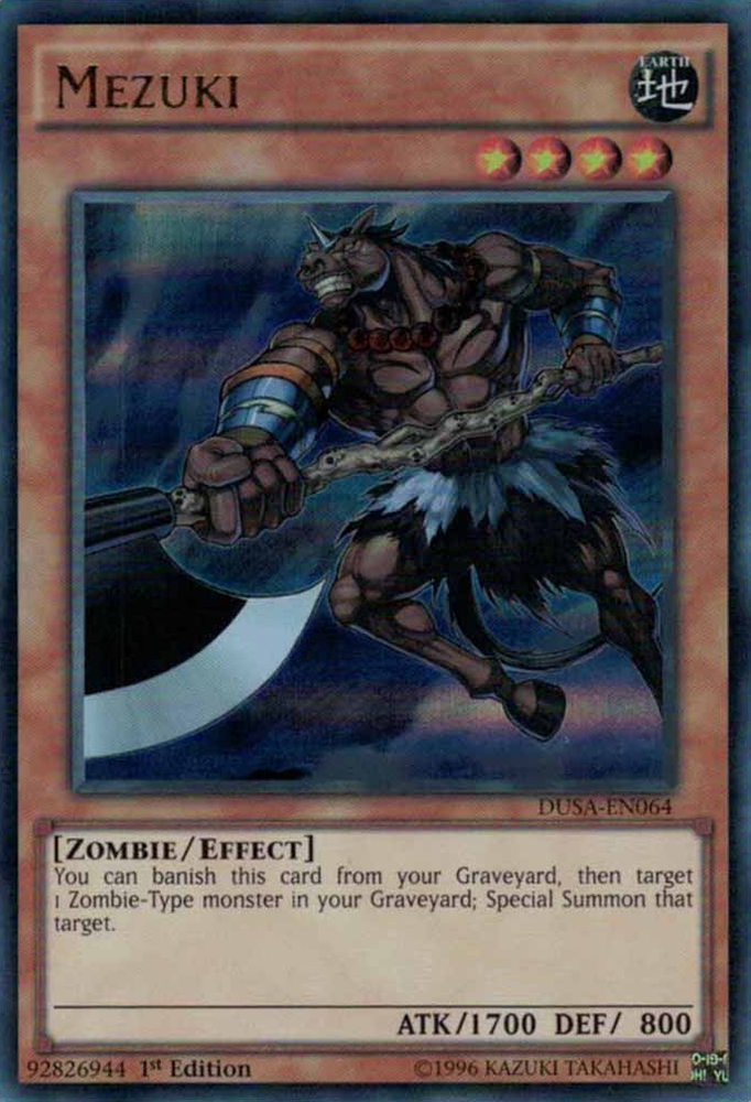 Mezuki [DUSA-EN064] Ultra Rare - Yu-Gi-Oh! - Card Brawlers | Quebec | Canada |