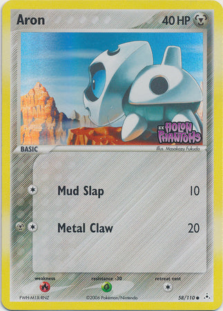 Aron (58/110) (Stamped) [EX: Holon Phantoms] - Card Brawlers | Quebec | Canada | Yu-Gi-Oh!