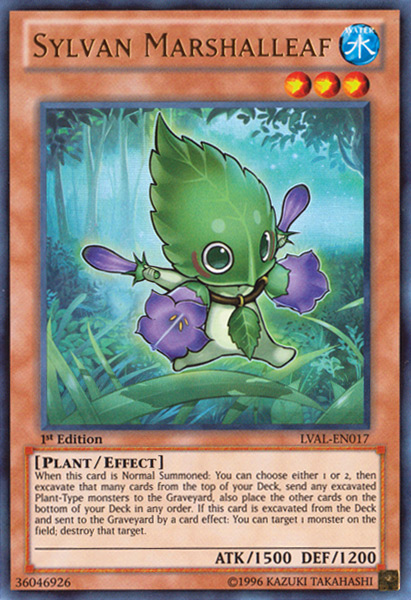 Sylvan Marshalleaf [LVAL-EN017] Ultra Rare - Yu-Gi-Oh! - Card Brawlers | Quebec | Canada |