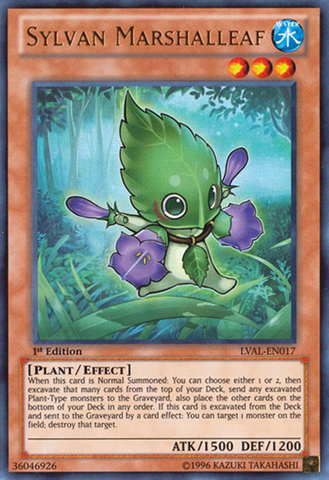 Sylvan Marshalleaf [LVAL-EN017] Ultra Rare - Yu-Gi-Oh! - Card Brawlers | Quebec | Canada |