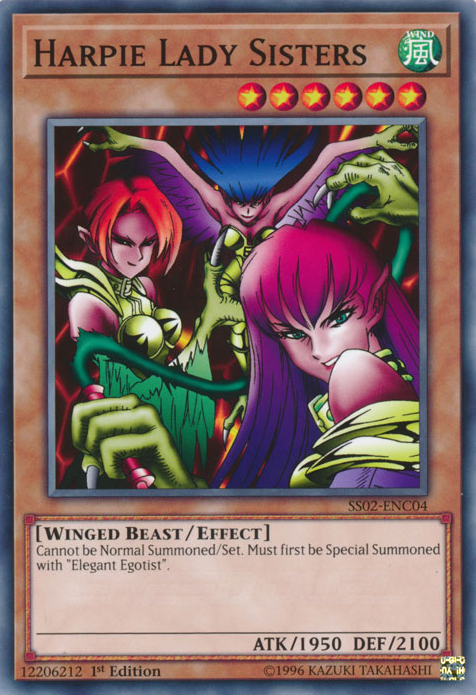 Harpie Lady Sisters [SS02-ENC04] Common - Card Brawlers | Quebec | Canada | Yu-Gi-Oh!